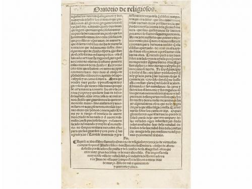 1545. LIBRO. (HUMANIDADES). GUEVARA, ANTONIO DE:. ORATORIO D