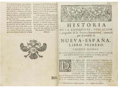 1763. LIBRO. (HISTORIA). SOLIS Y RIVADENEYRA, ANTONIO:. HIST