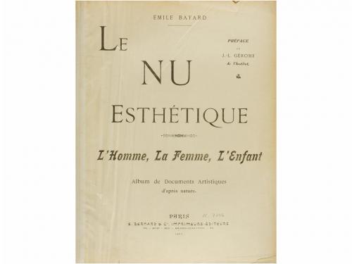 1902. LIBRO. (ARTE). BAYARD, ÉMILE:. LE NU ESTHÉTIQUE. L'hom