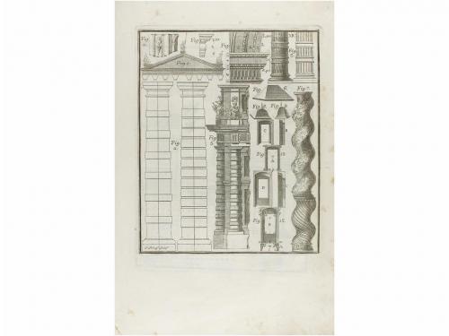 1763. LIBRO. (ARQUITECTURA). RIEGER, CHRISTIANO:. ELEMENTOS 