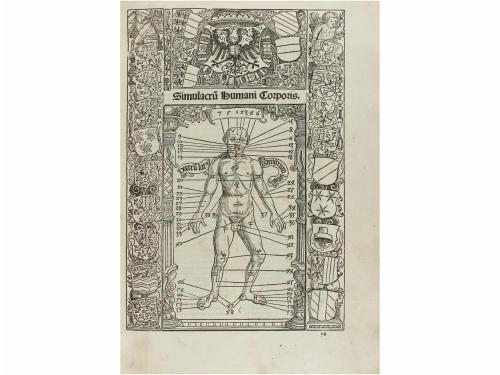 1518. LIBRO. (MATEMÁTICAS). STÖFFLER, JOHAN:. CALENDARIUM RO