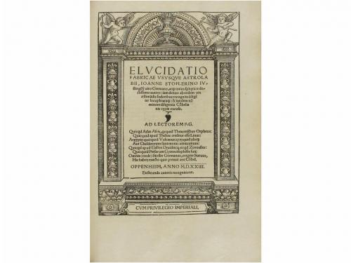 1518. LIBRO. (MATEMÁTICAS). STÖFFLER, JOHAN:. CALENDARIUM RO