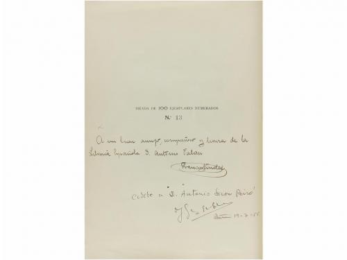 1927. LIBRO. (BIBLIOFILIA). VINDEL, FRANCISCO:. PEDRO MEDINA