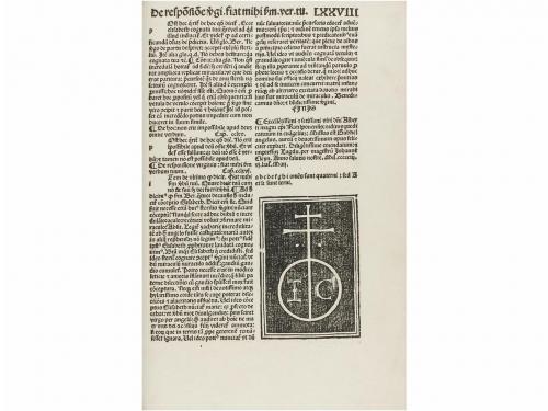 1503. LIBRO. (GÓTICO-BRUGALLA). MARIALE ALBERTI MAGNI IN EVA