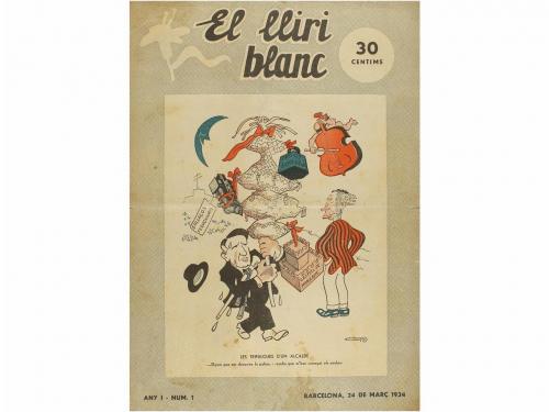 1934. REVISTA. EL LLIRI BLANC. Barcelona: Imp. Costa, 1934. 