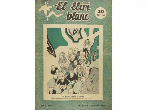 1934. REVISTA. EL LLIRI BLANC. Barcelona: Imp. Costa, 1934. 