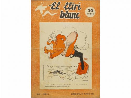 1934. REVISTA. EL LLIRI BLANC. Barcelona: Imp. Costa, 1934. 
