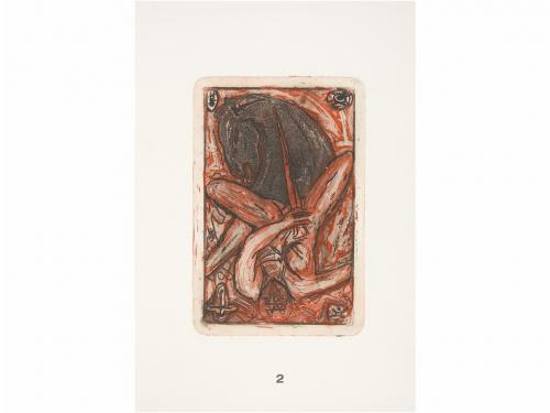 1987. LIBRO. (BIBLIOFILIA). BROSSA, JOAN:. JOC DE CARTES. Ba