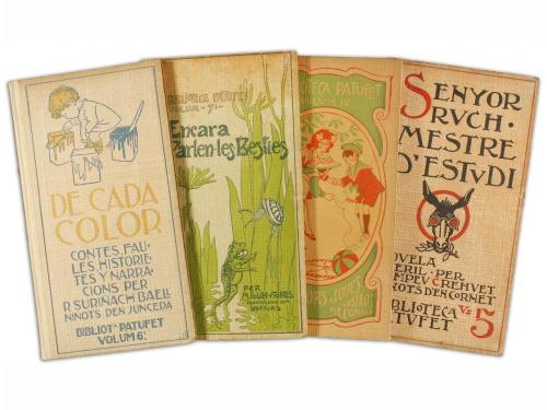 1907-1909. LIBRO. (LITERATURA INFANTIL). BIBLIOTECA PATUFET.