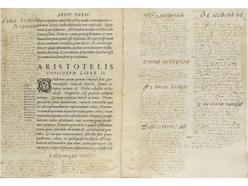 1571. LIBRO. (CLÁSICOS). ARISTOTELES:. ARISTOTELIS TOPICORUM