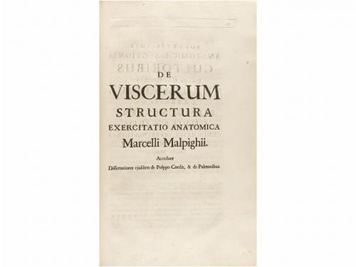 1686. LIBRO. (CIENCIAS). MALPIGHII, MARCELLI:. OPERUM [ANATO