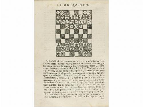 1752. LIBRO. (CIENCIAS). PEREZ DE MOYA, JUAN:. ARITHMETICA P