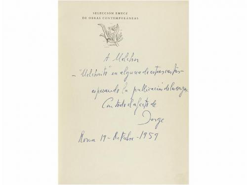 1959. LIBRO. (LIERATURA). GUILLÉN, JORGE.:. FEDERICO EN PERS