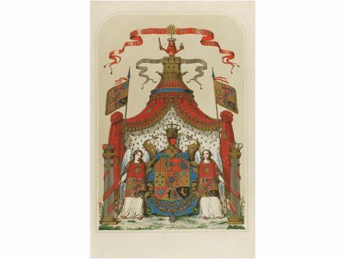 1855. LIBRO. (HERÁLDICA). PIFERRER, FRANCISCO.:. NOBILIARIO 