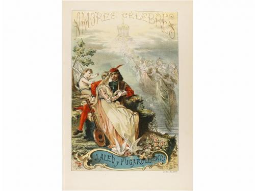 1879. LIBRO. (LITERATURA). AMORES CÉLEBRES. COLECCIÓN DE LEY