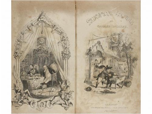 1838. LIBRO. (LITERATURA). DICKENS, CHARLES:. THE POSTHUMOUS