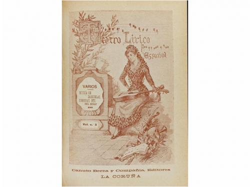 1897-1898. LIBRO. (MÚSICA). PEDRELL, FELIPE:. TEATRO LÍRICO 