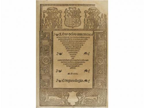 1539. LIBRO. (GÓTICO). [GUEVARA, ANTONIO DE]:. DECADA DE LAS
