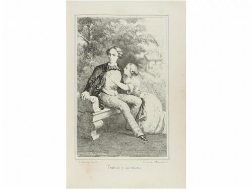 1857. LIBRO. (ARTE-FORTUNY). DUMAS, ALEJANDRO:. EL MENDIGO H