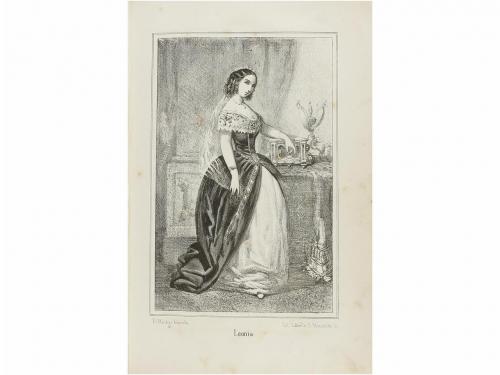 1857. LIBRO. (ARTE-FORTUNY). DUMAS, ALEJANDRO:. EL MENDIGO H