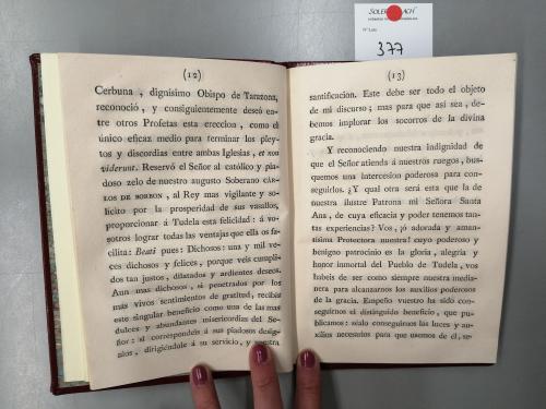 1785. FOLLETO. (NAVARRA-ORACIÓN). CABEZON, PEDRO:. SERMON QU