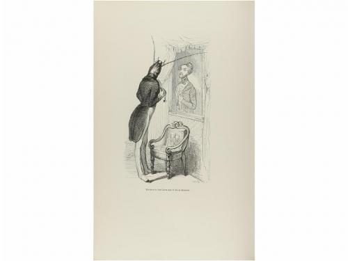 1842. LIBRO. (LITERATURA-ILUSTRACIÓN). GRANDVILLE:. SCÈNES D