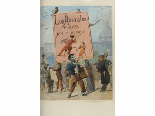 1842. LIBRO. (LITERATURA-ILUSTRACIÓN). GRANDVILLE:. SCÈNES D