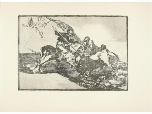 1974. LIBRO. (GRABADO). GOYA, FRANCISCO DE:. LA TAUROMAQUIA.