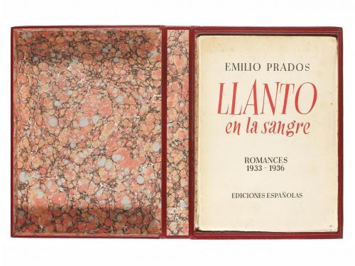 1937 ca. LIBRO. (LITERATURA-GENERACIÓN 27). PRADOS, EMILIO:.
