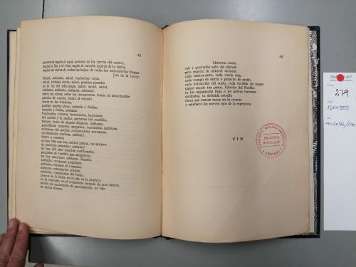 1938. LIBRO. (LITERATURA-GUERRA CIVIL). NERUDA, PABLO:. ESPA