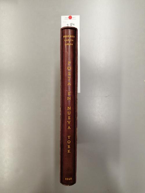 1940. LIBRO. (LITERATURA-VANGUARDIAS). GARCIA LORCA, FEDERIC