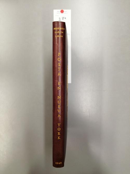 1940. LIBRO. (LITERATURA-VANGUARDIAS). GARCIA LORCA, FEDERIC