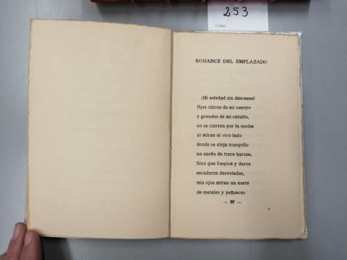 1928. LIBRO. (LITERATURA-GENERACIÓN 27). GARCIA LORCA, FEDER