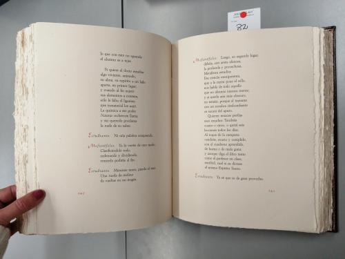 1949. LIBRO. (BIBLIOFILIA-ENCUADERNACIÓN). GOETHE, JOHANN WO