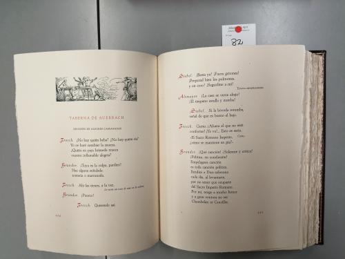 1949. LIBRO. (BIBLIOFILIA-ENCUADERNACIÓN). GOETHE, JOHANN WO