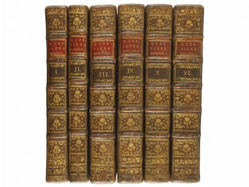 1762-1784. LIBRO. (CIENCIAS-FLORA). QUER, JOSEPH:. FLORA ESP