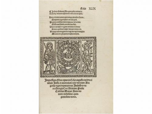 1509. LIBRO. (CRONICA-GÓTICO). [MARINEO SICULO, LUCII:]. PAN