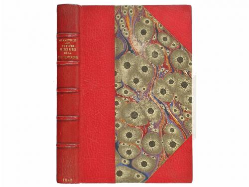 1843. LIBRO. (ENCUADERNACIÓN-BIBLIOFILIA). GRANDVILLE:. PETI