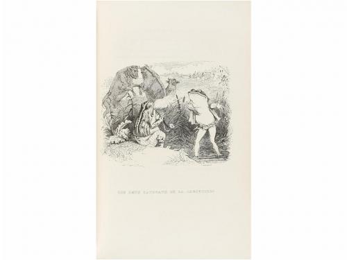1838. LIBRO. (BIBLIOFILIA-ENCUADERNACIÓN). LA FONTAINE, JEAN