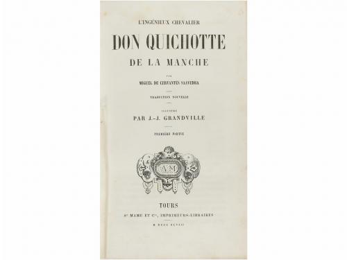1848. LIBRO. (BIBLIOFILIA-ILUSTR.). CERVANTES SAAVEDRA, MIGU