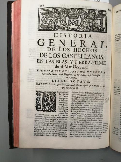 1726-1730. LIBRO. (HISTORIA). HERRERA TORDESILLAS, ANTONIO D