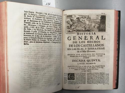 1726-1730. LIBRO. (HISTORIA). HERRERA TORDESILLAS, ANTONIO D