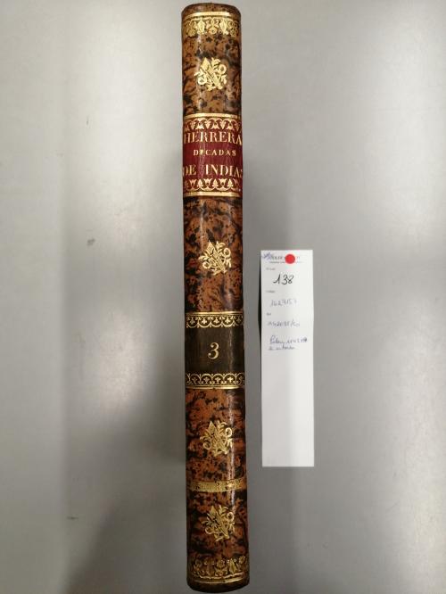 1726-1730. LIBRO. (HISTORIA). HERRERA TORDESILLAS, ANTONIO D