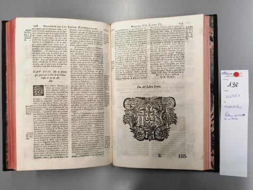 1726-1730. LIBRO. (HISTORIA). HERRERA TORDESILLAS, ANTONIO D