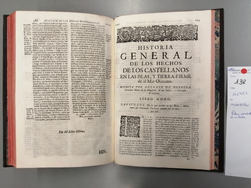 1726-1730. LIBRO. (HISTORIA). HERRERA TORDESILLAS, ANTONIO D