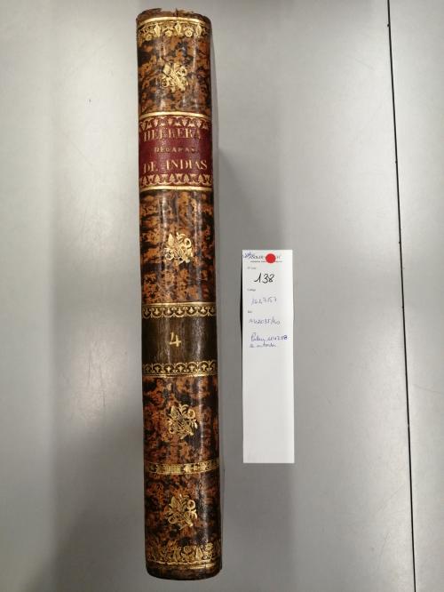 1726-1730. LIBRO. (HISTORIA). HERRERA TORDESILLAS, ANTONIO D