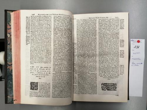 1726-1730. LIBRO. (HISTORIA). HERRERA TORDESILLAS, ANTONIO D