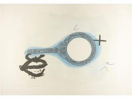 1982. LIBRO. (BIBLIOFILIA). GIMFERRER, PERE; TÀPIES, ANTONI