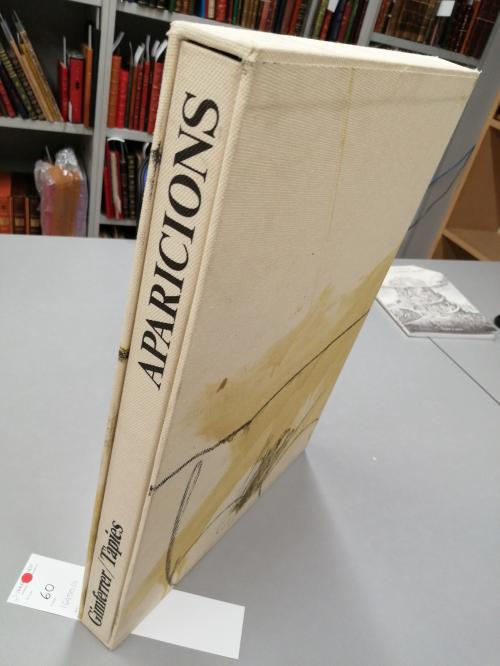 1982. LIBRO. (BIBLIOFILIA). GIMFERRER, PERE; TÀPIES, ANTONI