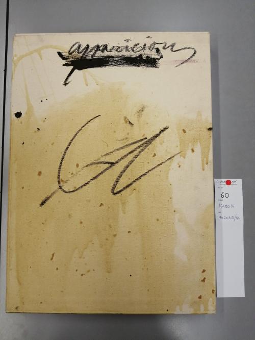 1982. LIBRO. (BIBLIOFILIA). GIMFERRER, PERE; TÀPIES, ANTONI